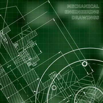 Technical design. Cover, banner, flyer 스톡 일러스트
