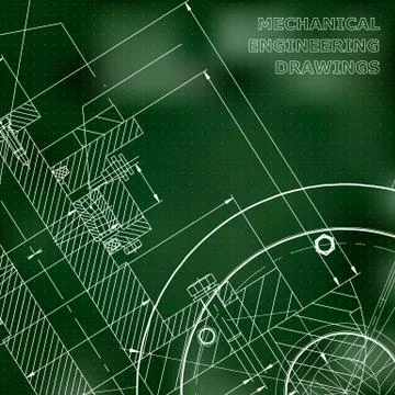 Technical design. Cover, banner, flyer Stock Illustration