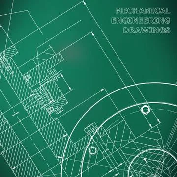 Technical design. Cover, banner, flyer 스톡 일러스트