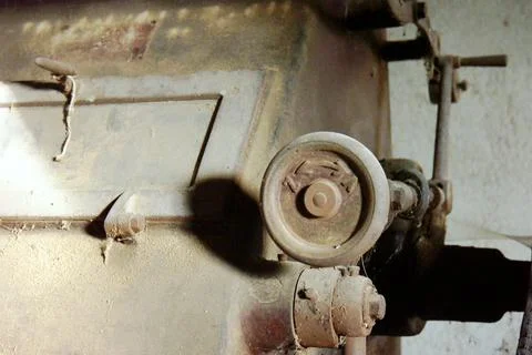 Technical detail here old grinder Stock Photos