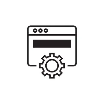 Technical documentation vector icon logo design Stock Illustration