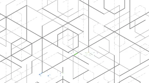 Technical drawing background .Glitch effect.Geometric design. Stock Footage 194494852