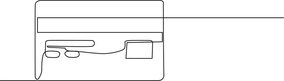 Technical drawing of mechanical part Vector Stock Illustration