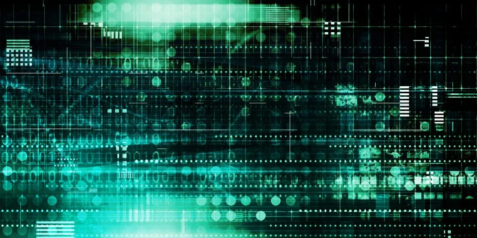 Technical Drawing or Blueprint Stock Illustration