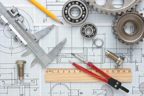 Technical drawing 写真素材