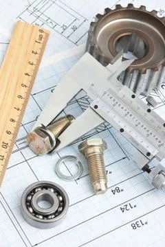 Technical drawing 写真素材