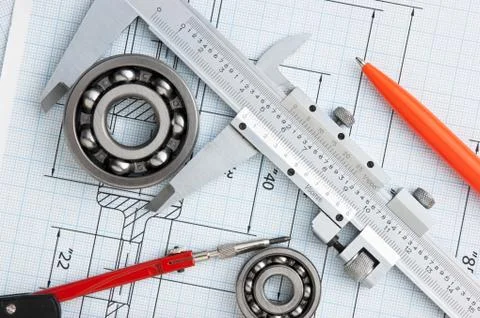 Technical drawing 스톡 사진