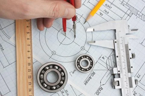 Technical drawing 写真素材