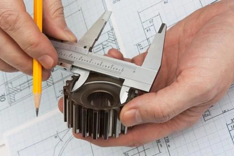 Technical drawing Stock Photos