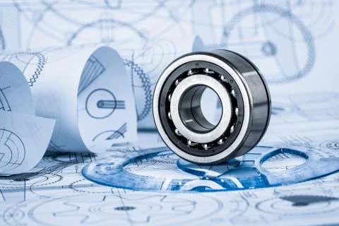 Technical drawings Illustrazione stock