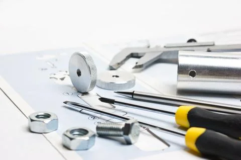 Technical drawings 写真素材