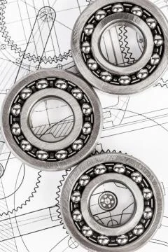 Technical drawings Foto stock