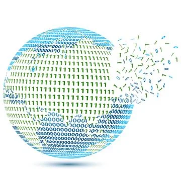 Technical earth Stock Illustration