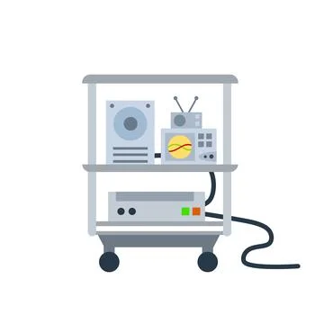 Technical equipment and device. Stock Illustration