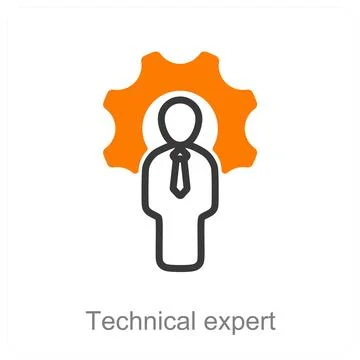 Technical expert Stockillustratie