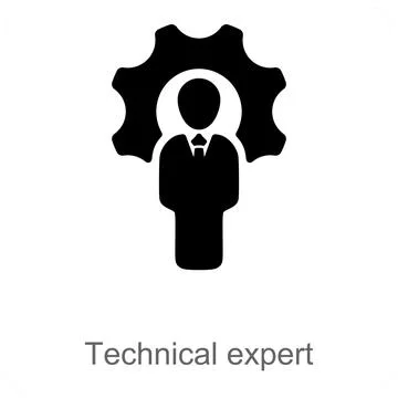 Technical Expert Illustrazione stock