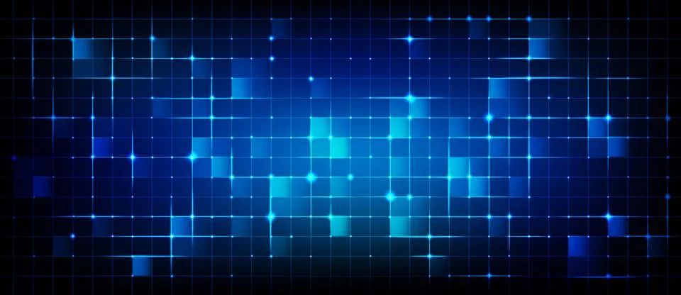 Technical grid pattern with blueprint lines Stock Illustration