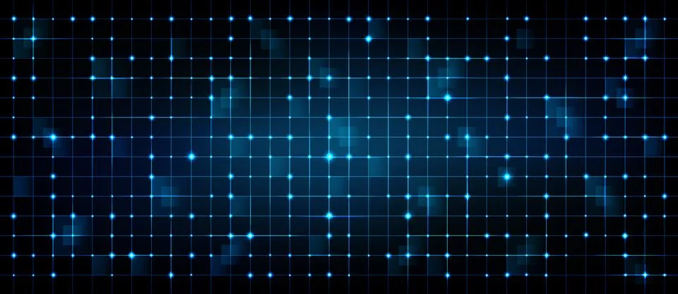 Technical grid pattern with blueprint lines Stock Illustration