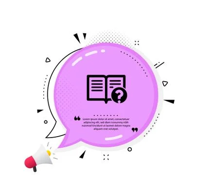 Technical help icon. Instruction sign. Vector Stock Illustration