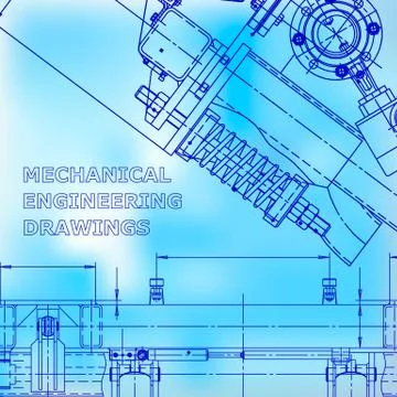 Technical illustrations, background Stock Illustration