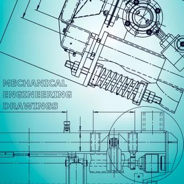 Technical illustrations, background Stock Illustration