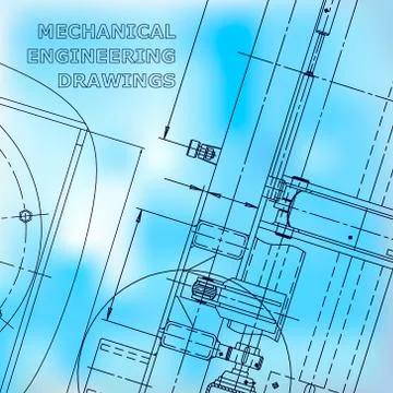 Technical illustrations, background Stock Illustration