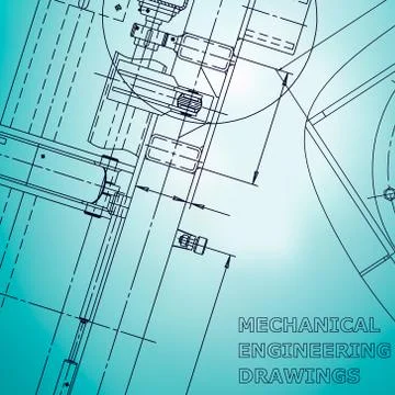 Technical illustrations, background Stock Illustration