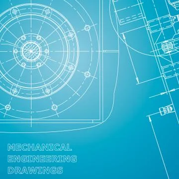 Technical illustrations, background Stock Illustration