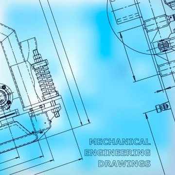 Technical illustrations, background Stock Illustration