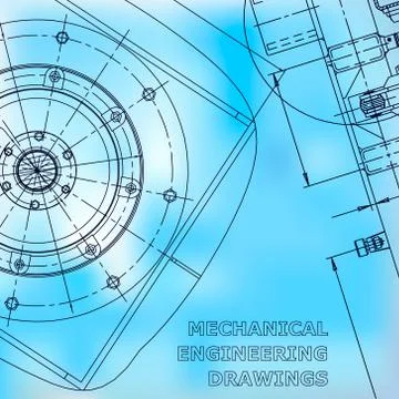 Technical illustrations, background 스톡 일러스트