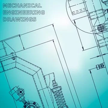 Technical illustrations, background Stock Illustration