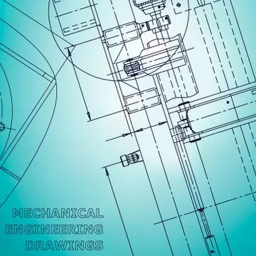 Technical illustrations, background Stock Illustration