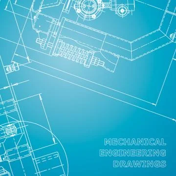 Technical illustrations, background Stock Illustration