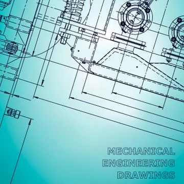 Technical illustrations, background Illustrazione stock