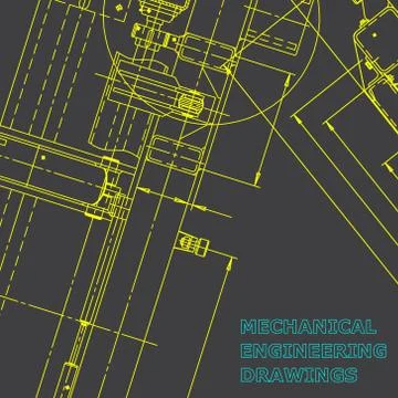 Technical illustrations, background Stock Illustration