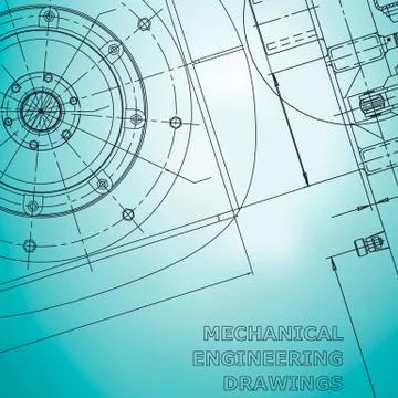 Technical illustrations, background Stock Illustration