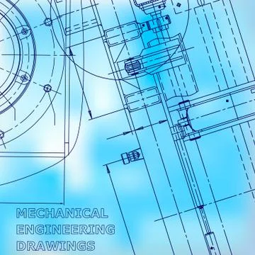 Technical illustrations, background Stock Illustration