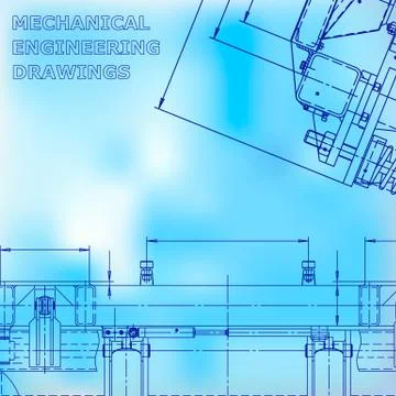 Technical illustrations, background イラスト素材