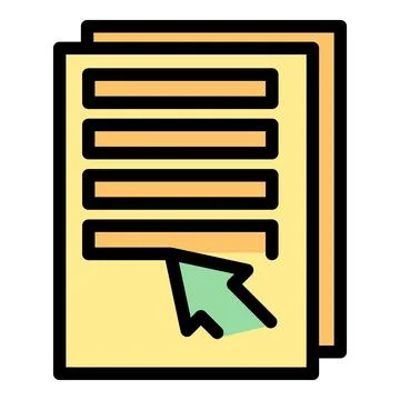 Technical information icon vector flat Stock Illustration