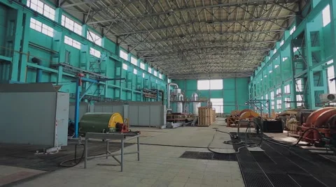 Technical Installation in Manufacturing Stock Footage 58776418