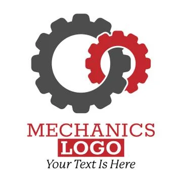 Technical logo. Color vector illustration for logo, sticker or label. Illustrazione stock