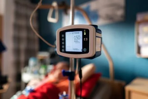 Technical machine for patients in intensive care Foto stock