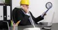 Technical Manager Computer Work Clipboard Reading Phone Architect Discussion 4k or 4k+ Resolution