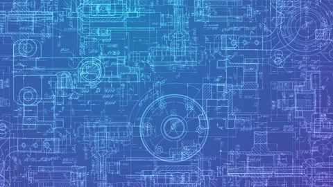 Technical .Mechanical Engineering background.Technology. 動画素材 272208698