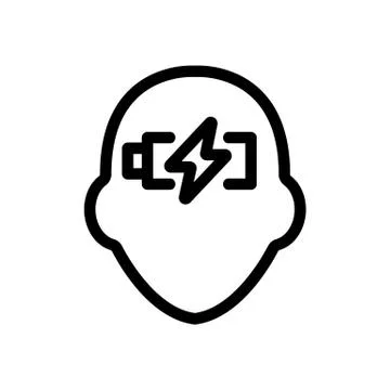 Technical mindset icon vector. Isolated contour symbol illustration Illustrazione stock