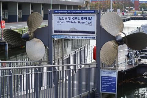 Technical museum Bremerhaven Stock Photos