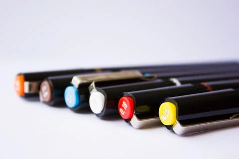Technical pens Stock Photos
