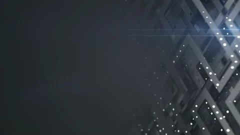 Technical plate and free space seamless loop 3D render animation Stock Footage 128669142