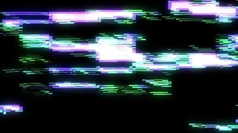 Technical problem computer screen with glitch effect. Image submission error. Stock-Footage 314110215