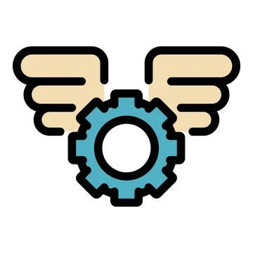 Technical problem icon color outline vector 스톡 일러스트